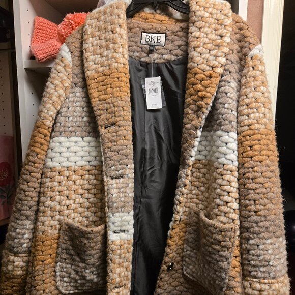 BKE Wool Blend Coat - Picture 1 of 3